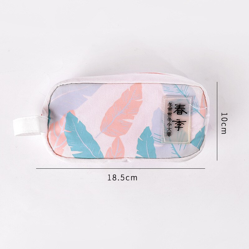 Large Capacity Canvas Pencil Cases Cute Kawaii Bear Pencil Box Big Pen Case For Girls Korean Stationery Office School Supplies: 1