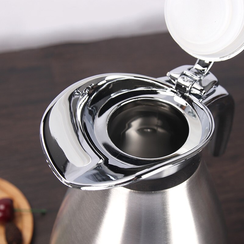 Edelstahl Vakuum Isolierung Topf Doppel-schicht Hause Büro Wasserkocher Küche Multifunktionale Kreative Isolierte Tee Wasserkocher