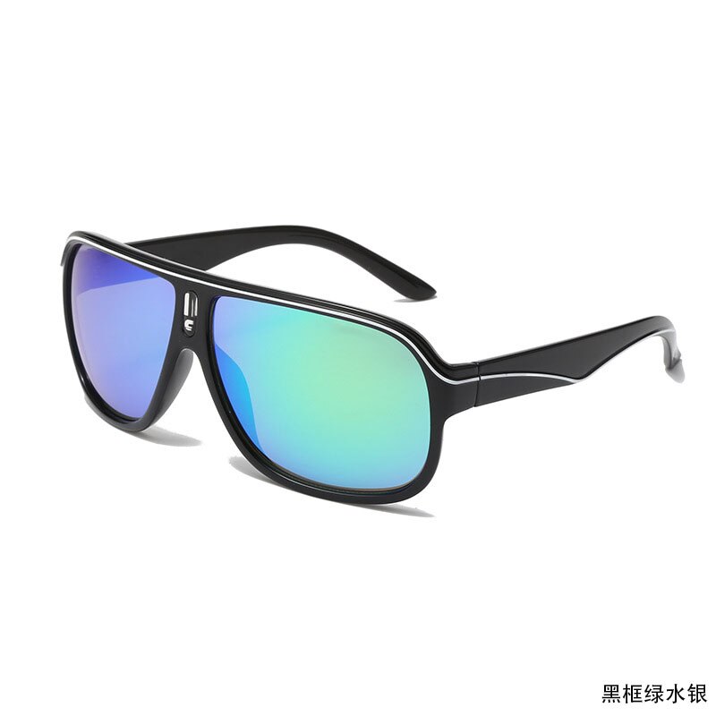 Carrera – lunettes de soleil pour hommes et femmes, Vintage, rétro, sport, conduite, grand cadre, colorées, pour l&#39;extérieur, UV400,: 09