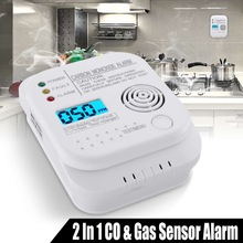 Co Gas Sensor Alarm Detectoren Lcd Digitale Koolmonoxide Alarm Detector Independent Home Security Sensor Waarschuwing Tool