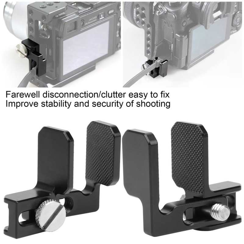 Camera Kooi Aluminium Hdmi Camera Kooi Universele Kabel Klem Vaste Fotografie Apparatuur Onderdelen Kabel Klem