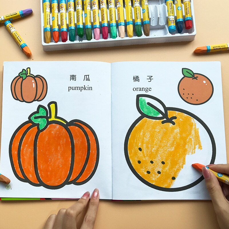 Beginners Aquarel Educatief Kleurboeken Kinderen Tekening Baby Chinese Boeken Studenten Leren Art Schilderen