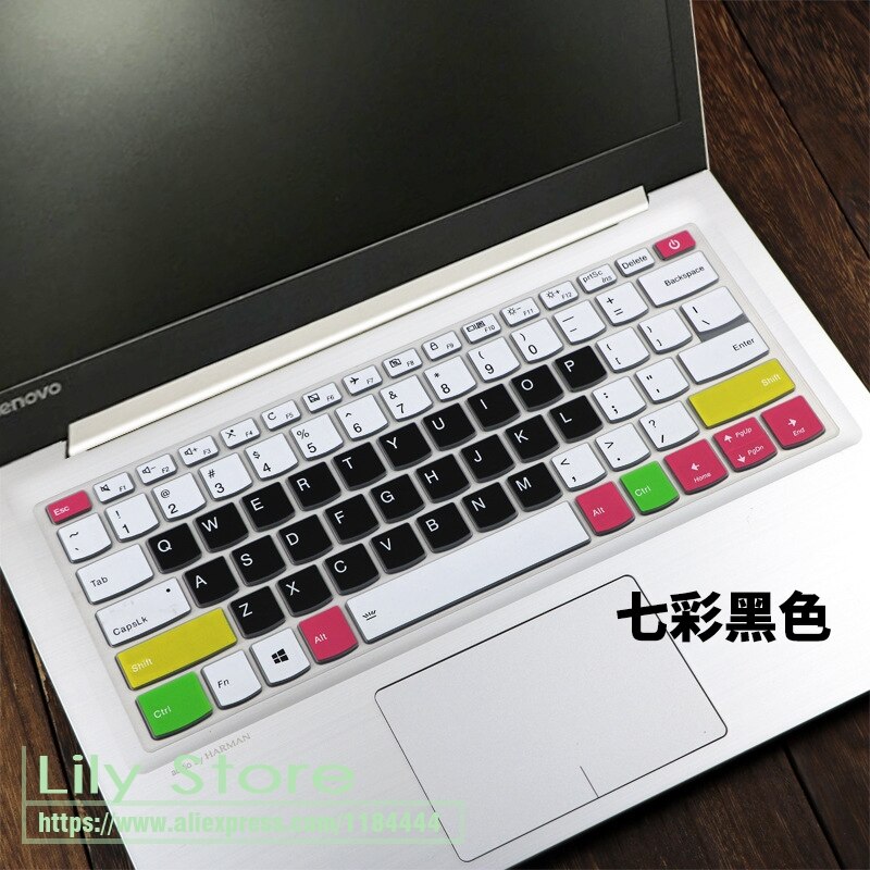 laptop Keyboard Cover Skin for Lenovo Ideapad 340s-14iwl 340s C340-14iwl C340 c340-14api c340-14iml S340-14iwl 14api 14 inch: candyblack