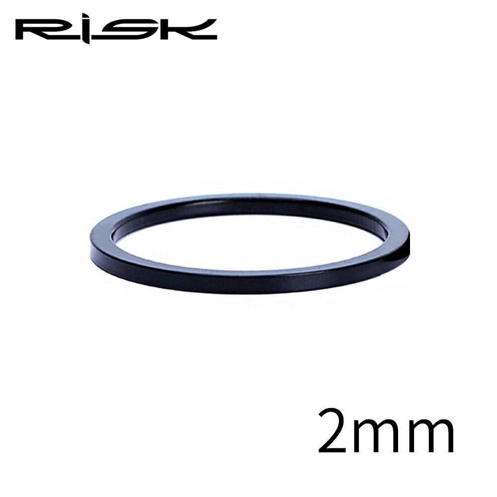 Risiko 2/3/5mm aluminiumslegering cykel justering headset afstandsstykker cykelgaffel spændeskive frempind hæve styr ring cykel tilbehør
