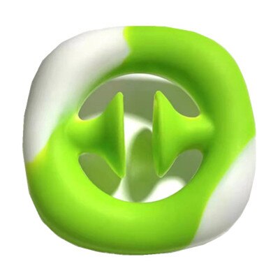 Anti Stress Fidget Toy Finger Hand Grip Simple Dimple Stress Reliever Adult Child Brinquedos Toys Decompression: D Multicolor