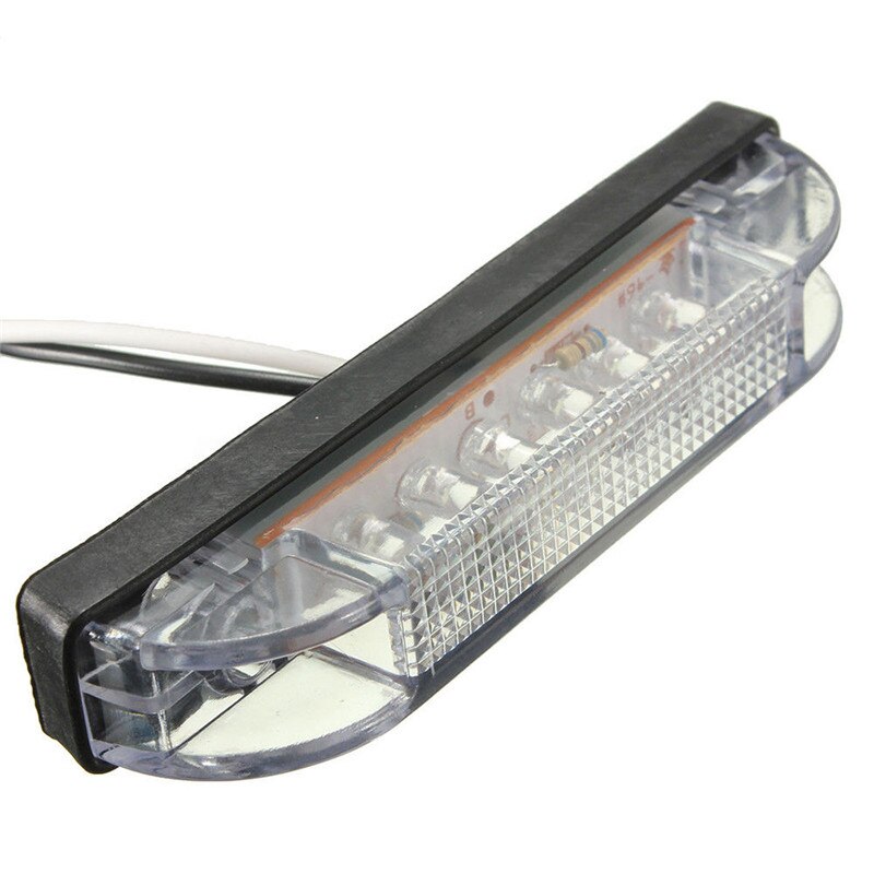 10 Pcs Witte Boot Licht Navigatie Led Verlichting Waterdichte Marine Utility Strip Bar Side Marker Licht