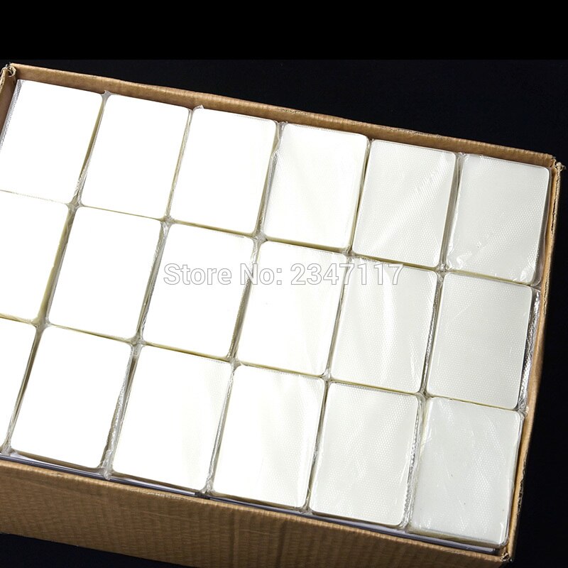 Película fotográfica laminada de espesor, 3 pulgadas/2R 7c, Material PET, 58mm x 98mm, 100 hojas/paquete