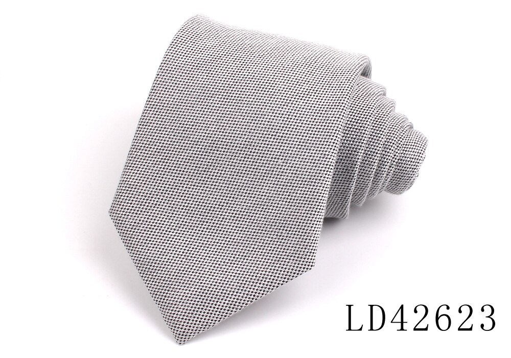 Gravata xadrez de algodão masculina e feminina, gravatas clássicas, Check Tie, gravata listra fina, apto para casamento, ternos de negócios