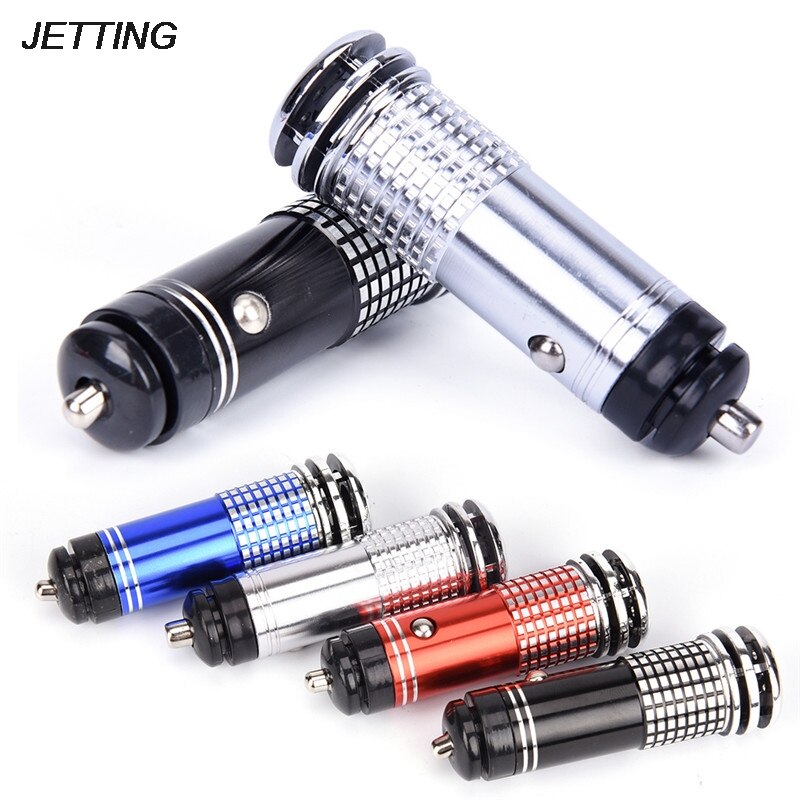 1pcs Car Air Purifier Ionizer 12V Negative Ions Air Cleaner Air Purifier Car Remove Smoke Eliminator For Car Home Office