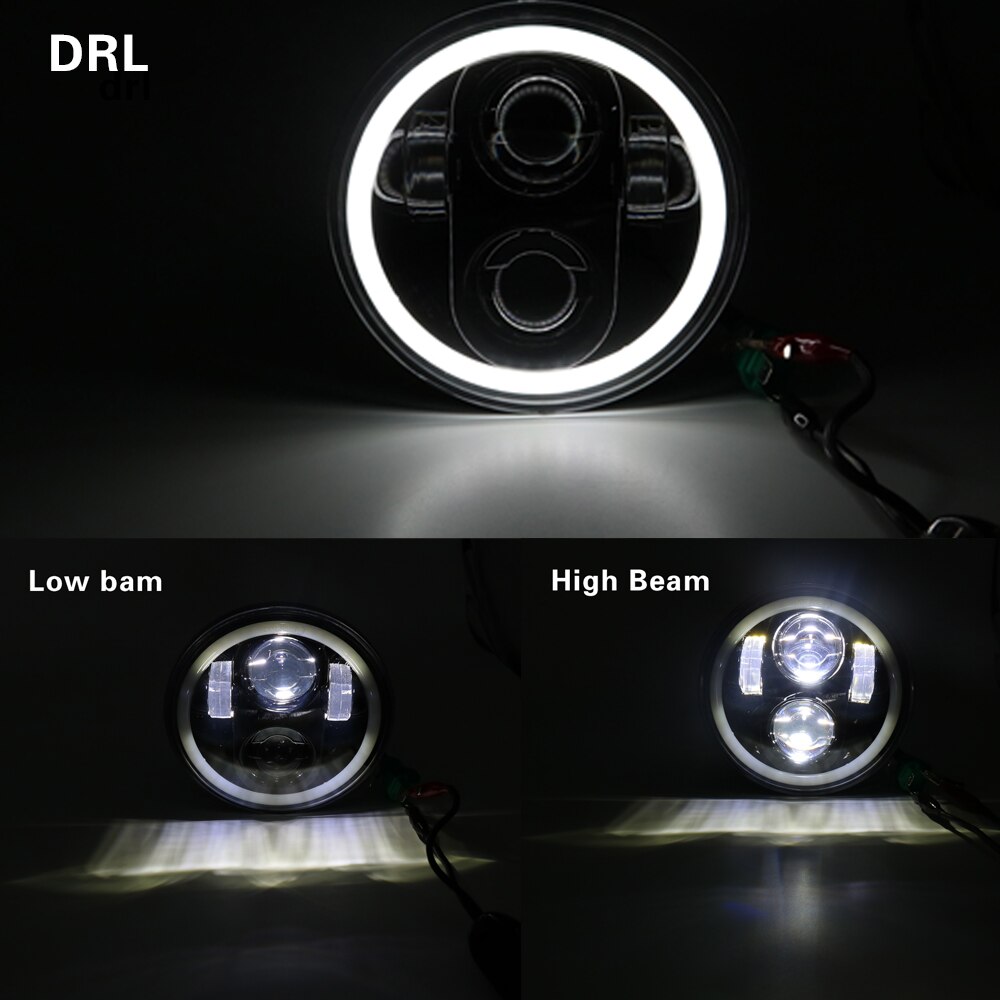 5.75 inch koplamp huis zwart Softail Breakout - Harley Davidson