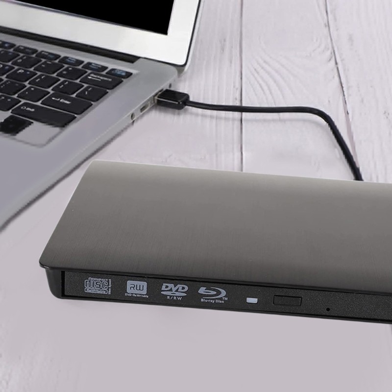 Externe Cd Dvd Drive Usb 3.0 Premium Portable Usb Cd Rom Dvd +/-Rw Optische Drive Speler Reader schrijver Brander