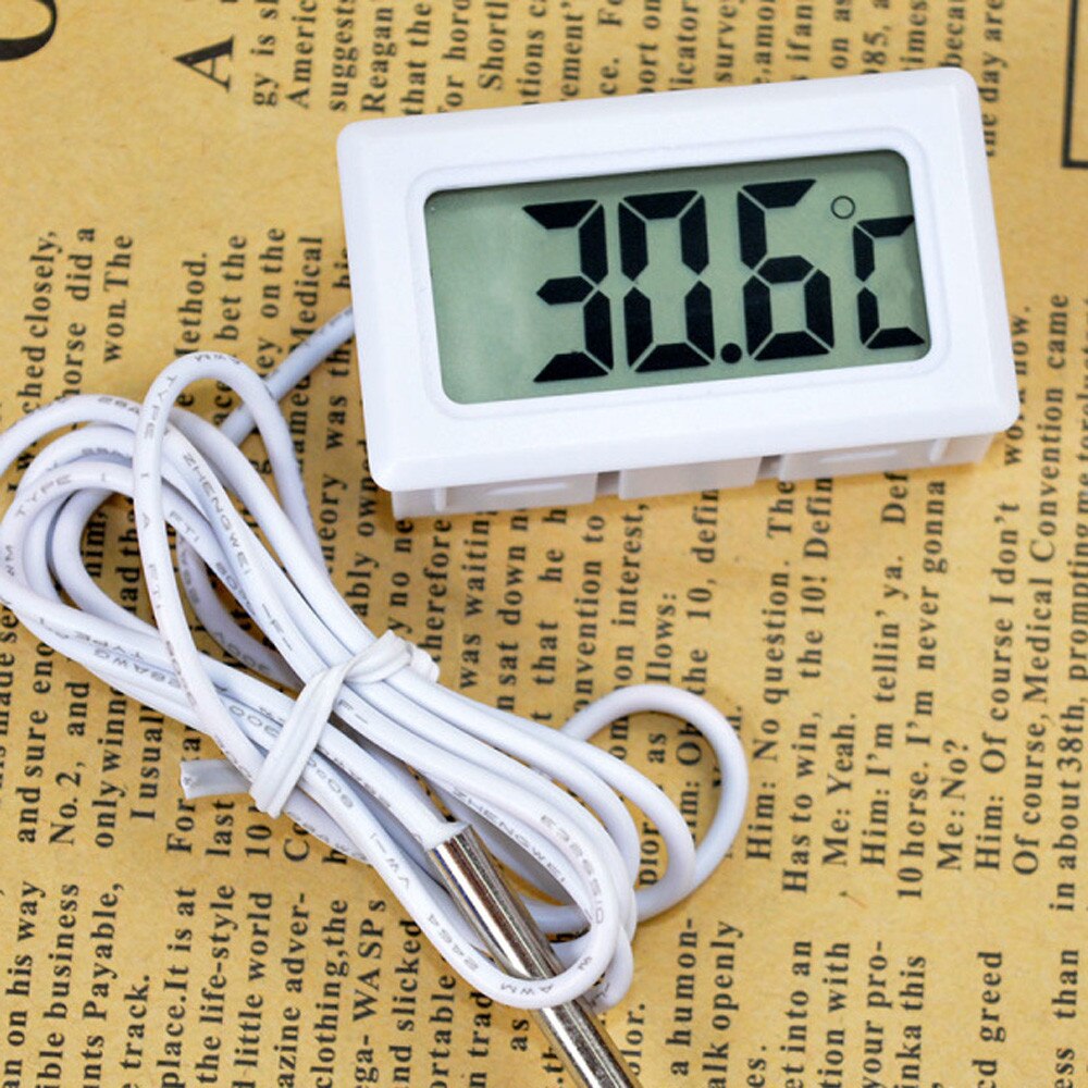 Digital Lcd Thermometer Waterproof Portbale Water Submersible Precision Electronic Termometers Measuring Temperature#3$: Default Title