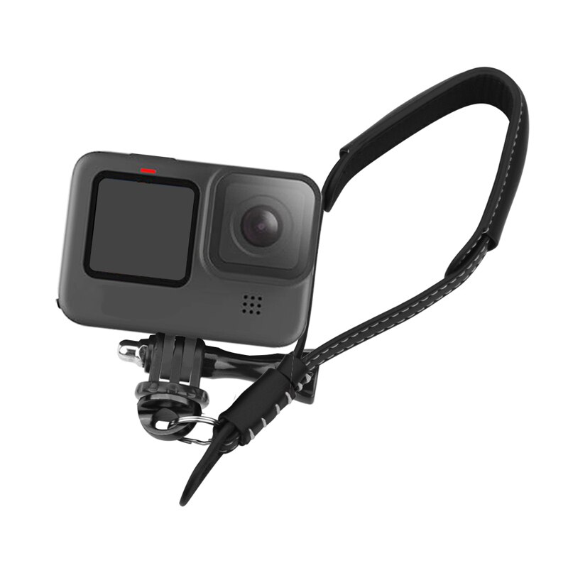 Eslinga de amarre-Correa para mano y muñeca de 1/4 pulgadas, adaptador de tornillo para cámara de acción GoPro Hero 9