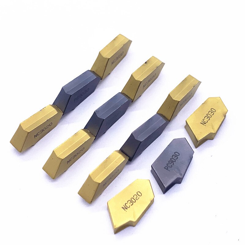 Inserti per scanalatura SP200 SP300 SP400 PC9030 NC3020 NC3030 inserti in metallo duro per scanalatura SP 300 utensili per tornio inserto per tornitura
