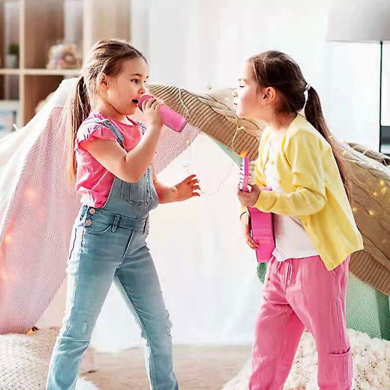 Draadloze Microfoon 5 In 1 Opname Zingen Microfoon Kinderen Volwassen Karaoke Microfoon