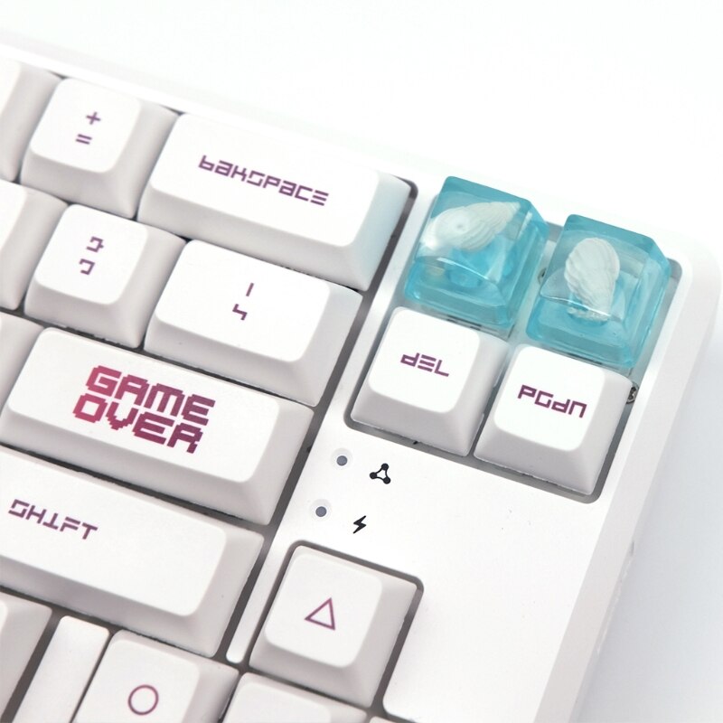 Resin Keycap Key Cap Mechanical Keyboard KeyCaps for Cherry MX Keyboard Decorate Office School