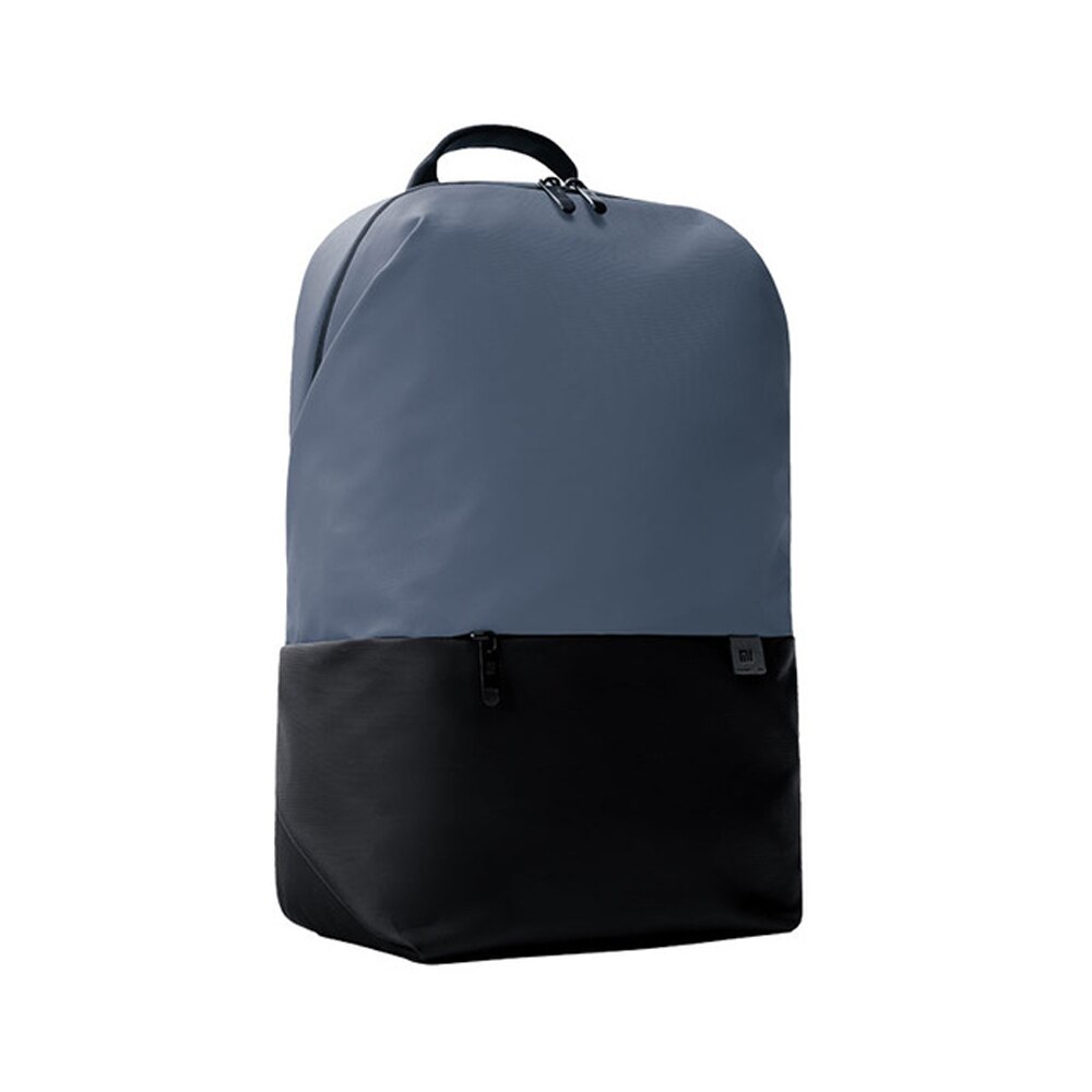 Originele Xiaomi Eenvoudige Toevallige Rugzak 20L Grote Capaciteit Super Licht Innovatieve Waterdichte Zijzakken Laptop Rugzak: blue