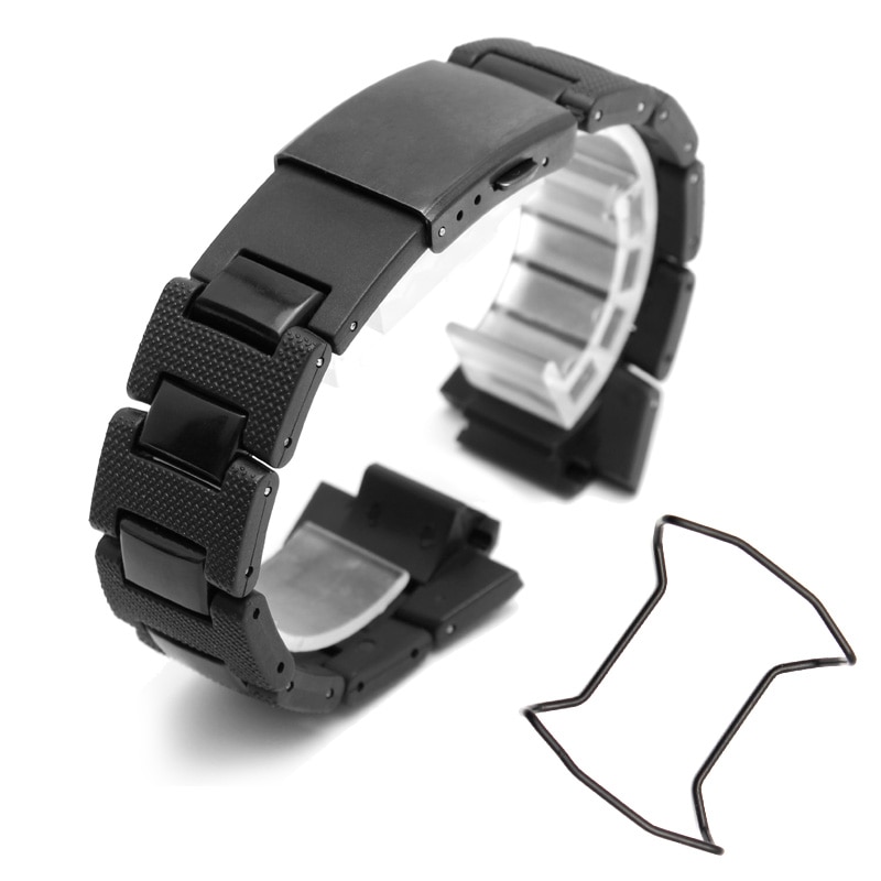 Metall Band Adapter 16 Auf 22 Mm Für Casio G-Shock – Passt Auf DW5600, GBX100, GA1100, GW-M5610