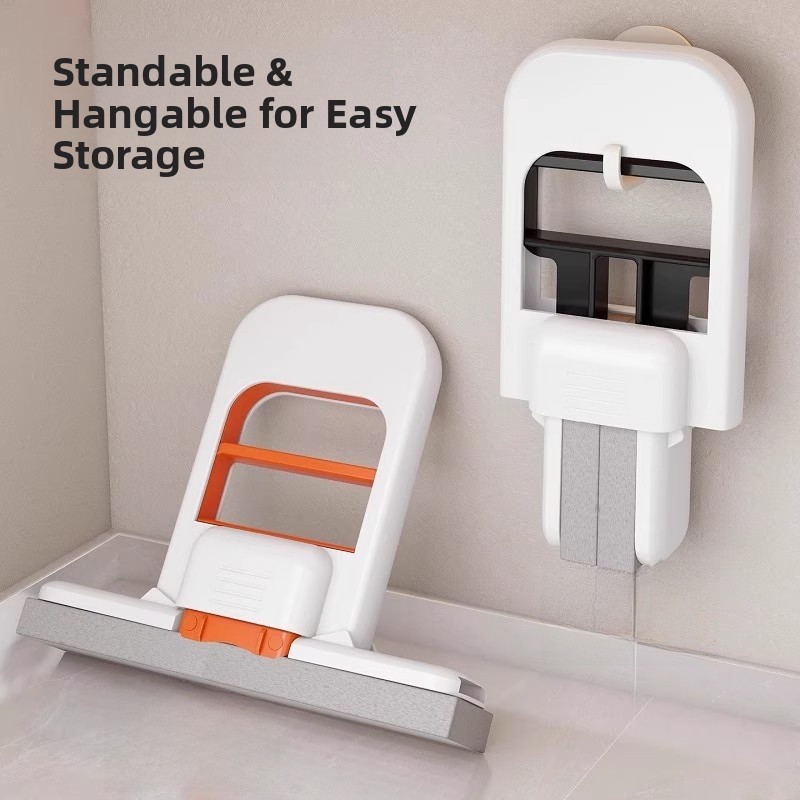 Handheld Glass Cleaner Bathroom Mirror Cloth Convenient No Hand Wash Mop for Desktop Surface Cleaning Household Tools