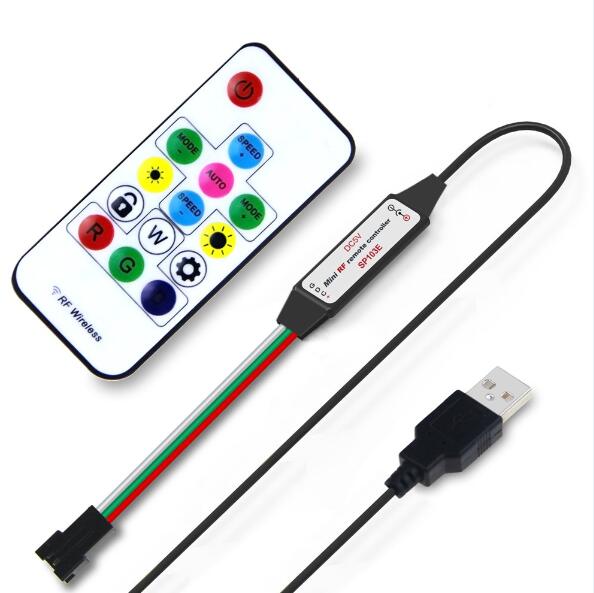 Matrix Led Pixel Module Licht 8*8 16*16 8*32 Pixels WS2812B WS2812 Digitale Flexibele Panel individueel Adresseerbare 5050 Rgb 5V: sp103e