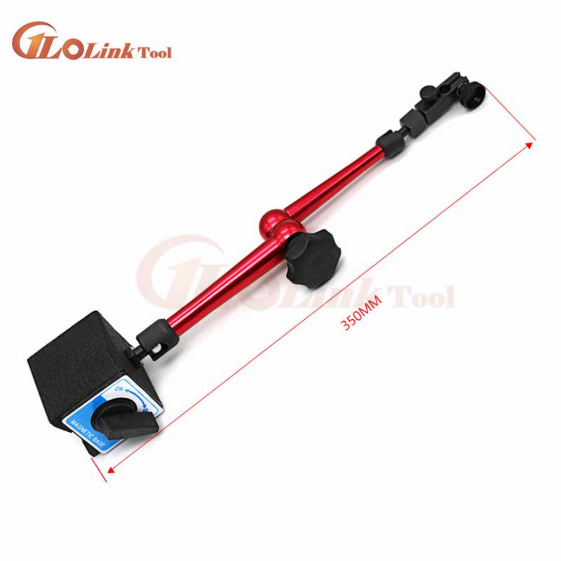 10mm Dial Indicator Magnetic Stand Base Holder 0.8mm Dial Test Comparator For Equipment Calibration