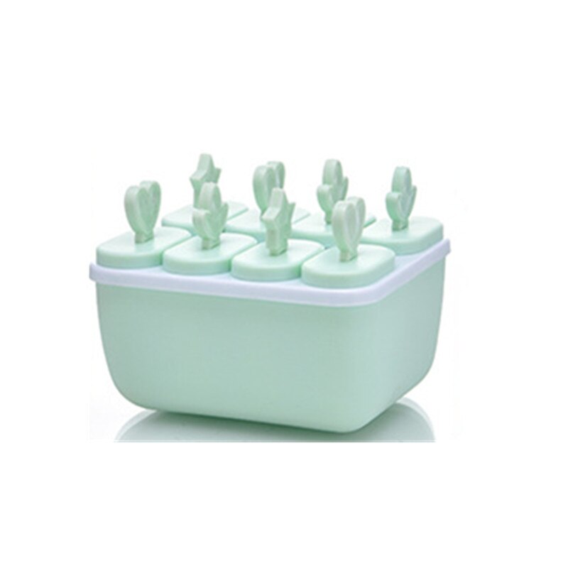 Ice Cream Popsicle Molds Cooking Tools Rectangle Shaped Reusable DIY Frozen Ice Cream Pop Baking Moulds: B