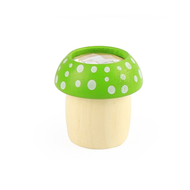 Arcobaleno di Legno Giocattoli mini Caleidoscopio Ape Effetto Occhi Poligono Prisma di Giocattoli per Bambini Carino Magicalal Regali Giocattoli Educativi