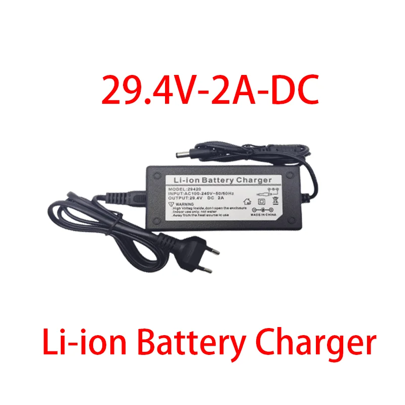 24V 7S4P 18650 28Ah Rechargeable Lithium Ion Battery Pack 29.4V for Batteries+29.4V Charger: Beige