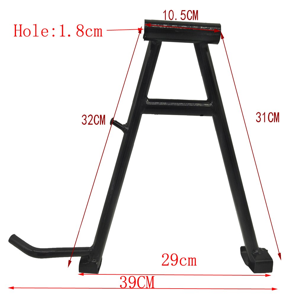 A66 Motorcycle GN125 Centerstand Parking Stand Adjustable Kickstand Foot Side Stands Foot Pegs Footrest Seat Pedal