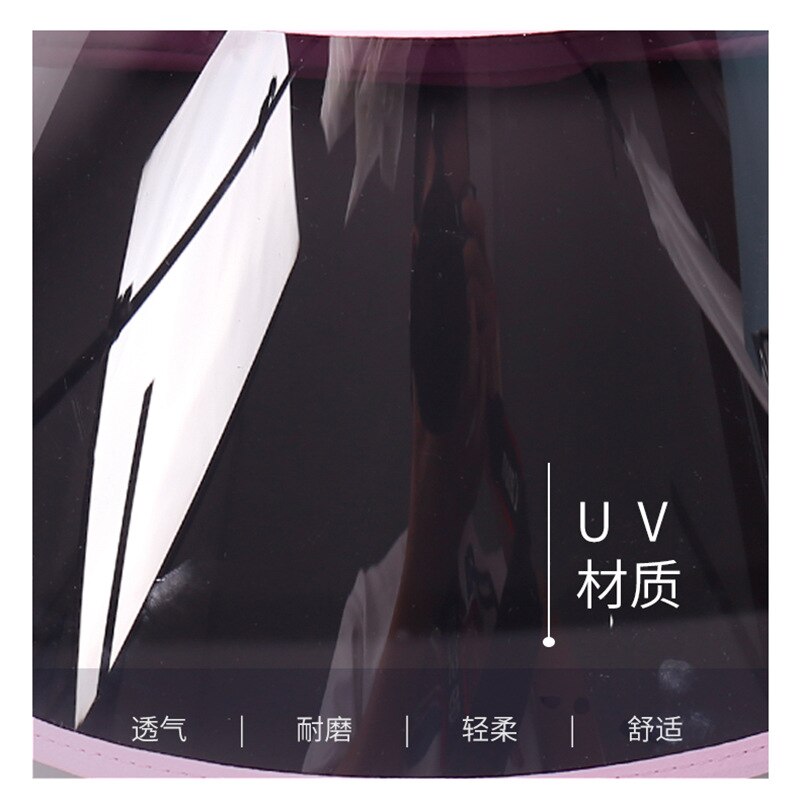 Ultraviolet Polarized Sun Visor Hats For Women Summer Sun Protection Outdoor Travel Fishing Biking Cover Face Sun Hat Female Cap