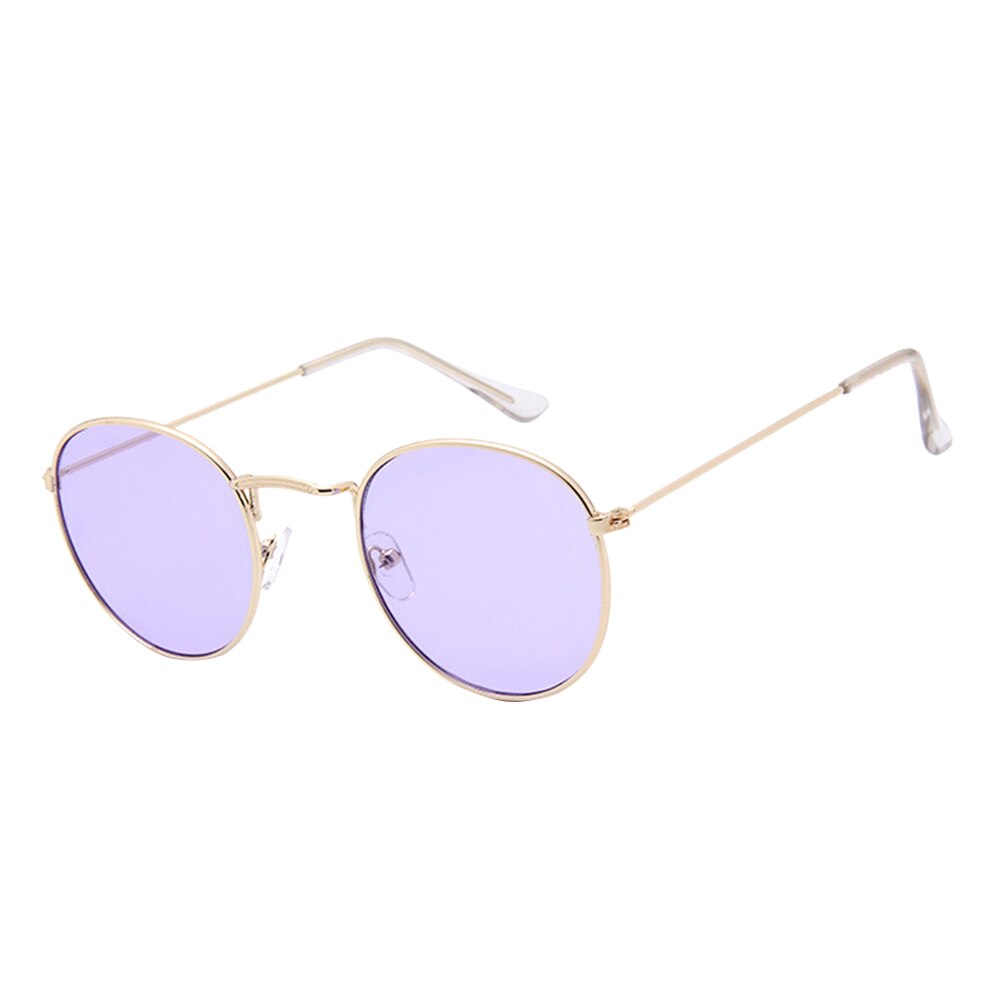 100% Polarizd Zonnebril Vrouwen/Mannen Ronde Motorcycle Zonnebril Drive Óculos De Sol Gafas: Goud
