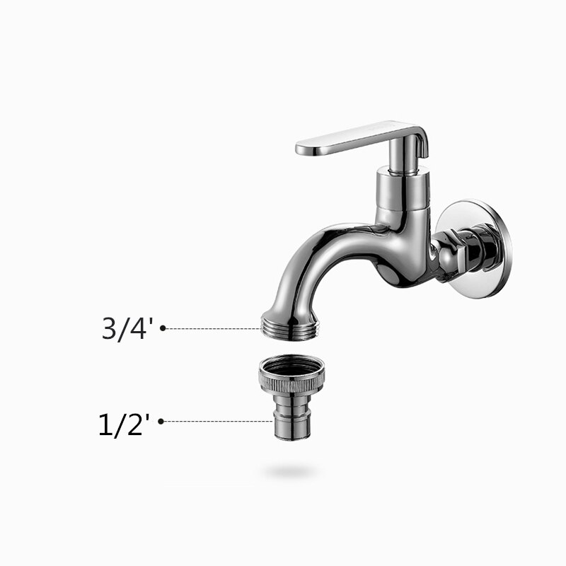 Bathroom Faucet Accessories shower spout Solid Brass Bath Tap Water Filer Washing Machine Water Nozzle