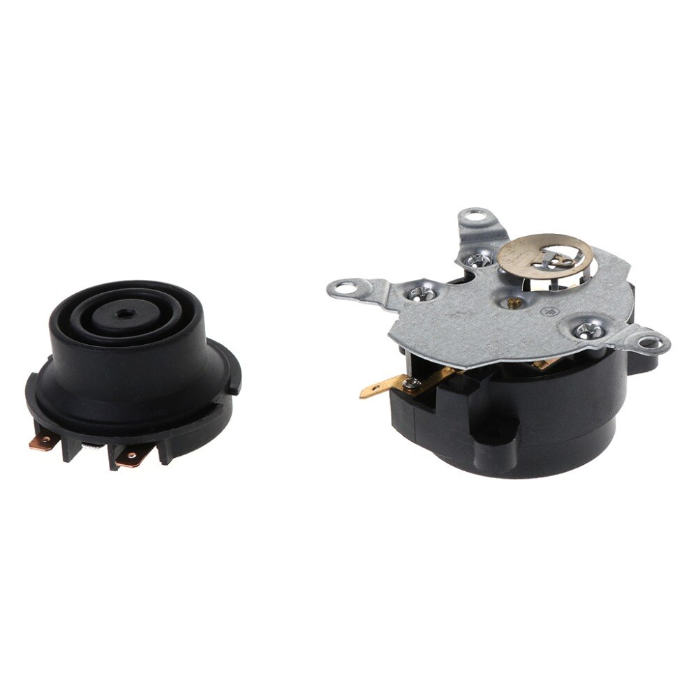 Thermostat Temperature Control Kettle Top Base Set Socket Electric Kettle Parts Black Color