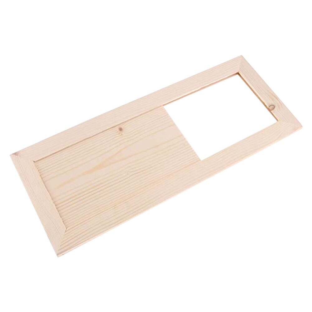 Finestra dell'otturatore di casa installazione facile pratica sauna presa d'aria griglia scorrevole ventilazione bagno estivo bagno in legno di cedro regolabile