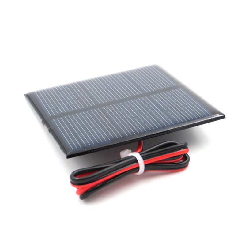 Panneau solaire Min de , 5V 5.5V 1W 1.6W 150mA 160mA 200mA 250mA 500mA, kit solaire à monter soi-même, batterie, chargeur de téléphone portable avec câble
