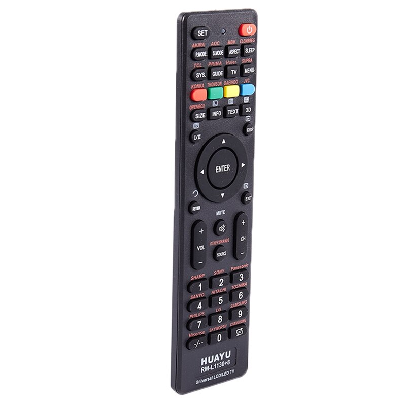 Huayu Universele Afstandsbediening Rm-L1130 + 8 Voor Alle Tv Smart Tv Afstandsbediening