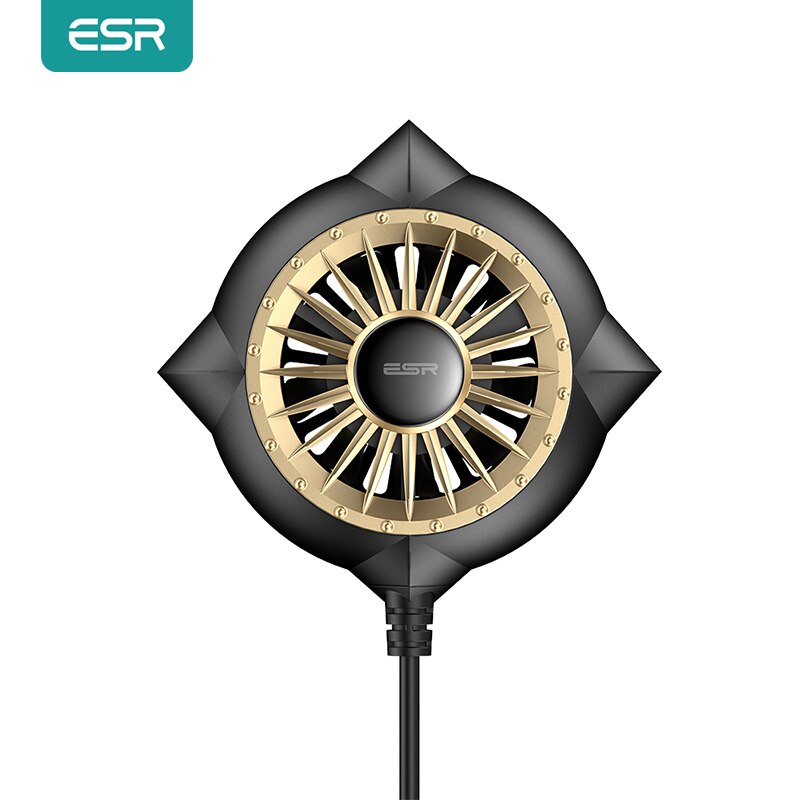 ESR-ventilador de refrigeración para teléfono móvil, radiador para iPhone, Samsung, Huawei, Enfriador de teléfono portátil para IOS y Android