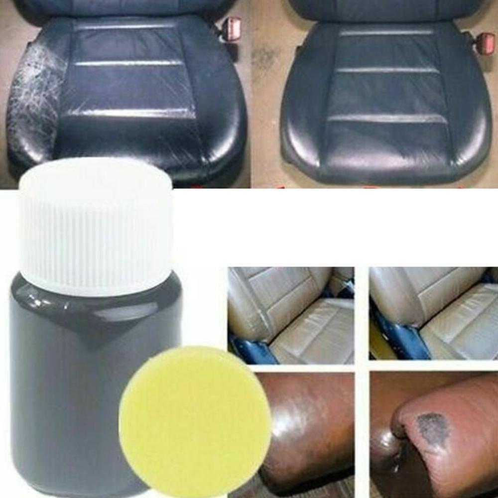 Universele Lederen Reparatie Tool 60Ml Autostoel Sofa Jassen Holes Scratch Scheuren Geen Warmte Vloeibare Leder Vinyl Reparatie Kit
