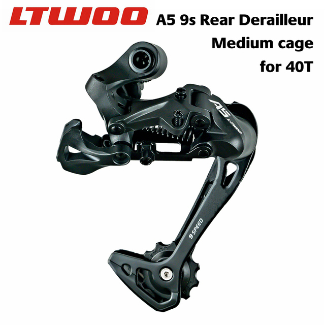 LTWOO A5 3X9 MTB 9 Speed Derailleurs Trigger Groupset 9s 9v Gear Shifter Lever 27 Speed Rear Derailleur switches Compatible: GS for 40T