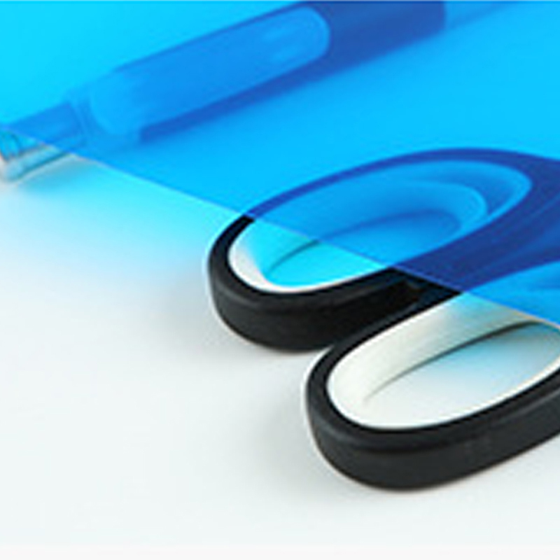 Transparente PVC-Folie für Fotografie, Blitz-Farbfilter, Gelfolie, Farbacetat, A4, klare Folie, Kunststofffolie, 0,3 mm Dicke, DIY: Blau