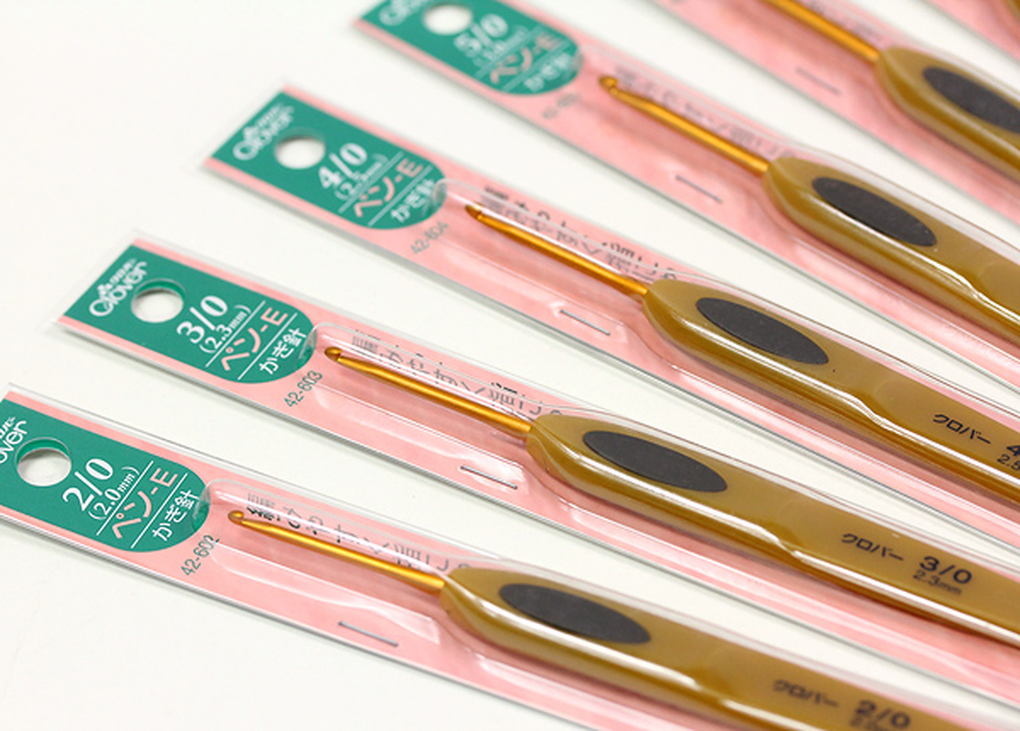 Trèfle japonais meilleure Crochet aluminium Amour | Aiguilles à tricoter, Original authentique importé du japon 0.5mm-6mm