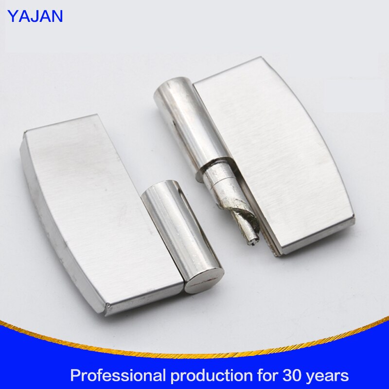 DOOR HINGE zinc alloy for toilet cubicle flat door floding door public washroom