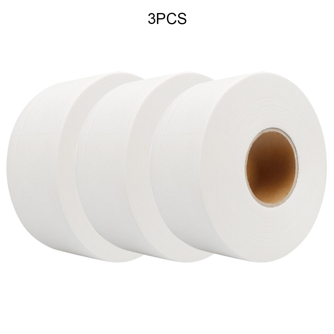 Jumbo Roll Toilet Paper Native Wood Toilet Paper Pulp Home Rolling Paper Strong Water Absorption 580g/Roll: 3PCS