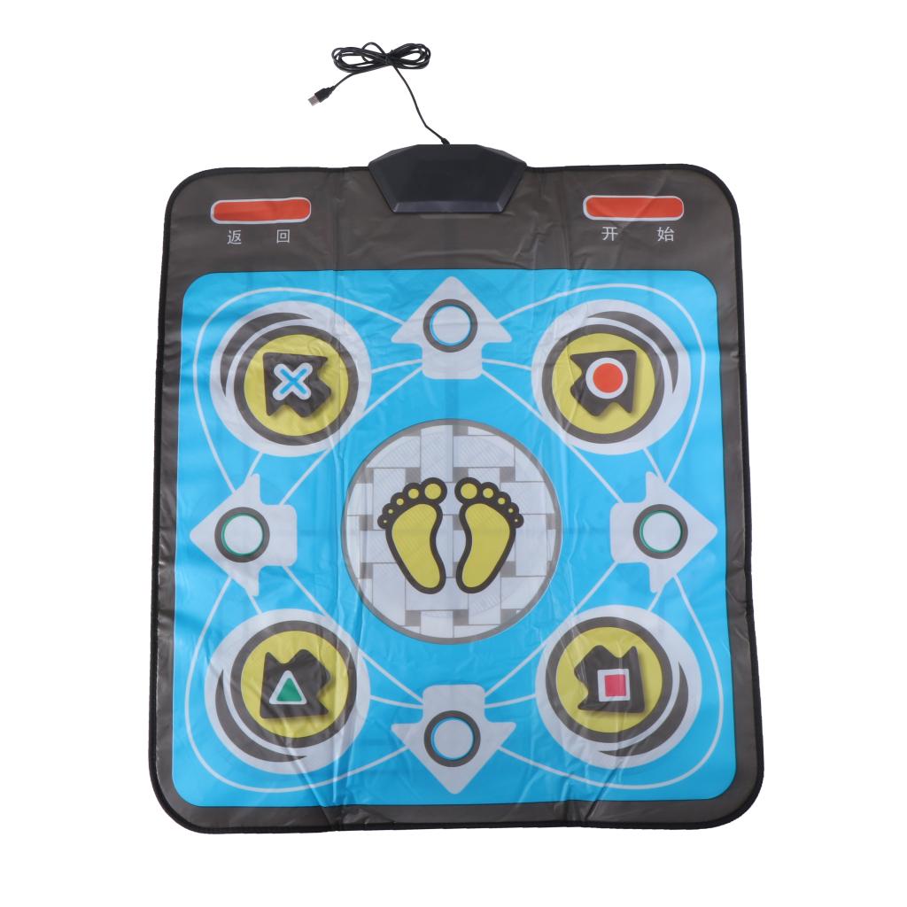 Arcade USB PC Dancing Mat Electronic Fitness Dancer Pad Home