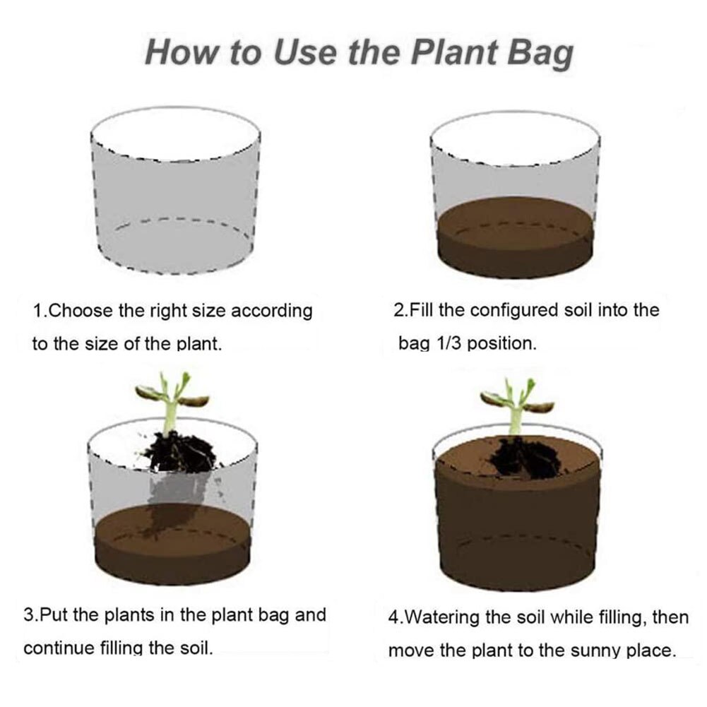 Worki robić uprawy truskawek 40l 10 galonów oddychające torby roślinne robić warzyw kwiatowych warzywa pomidorowe narzędzia robić sadzenia pojemnik ogrodnictwo