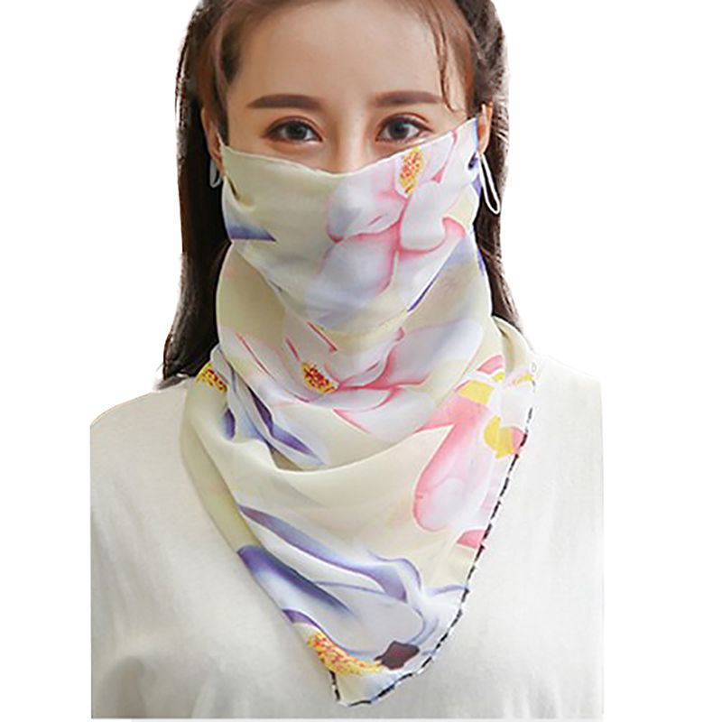 Outdoor Half Gezichtsmasker Dubbelzijdig Winddicht stofdicht Zonnescherm Hals Cover Protector Maskers Sjaal: A5