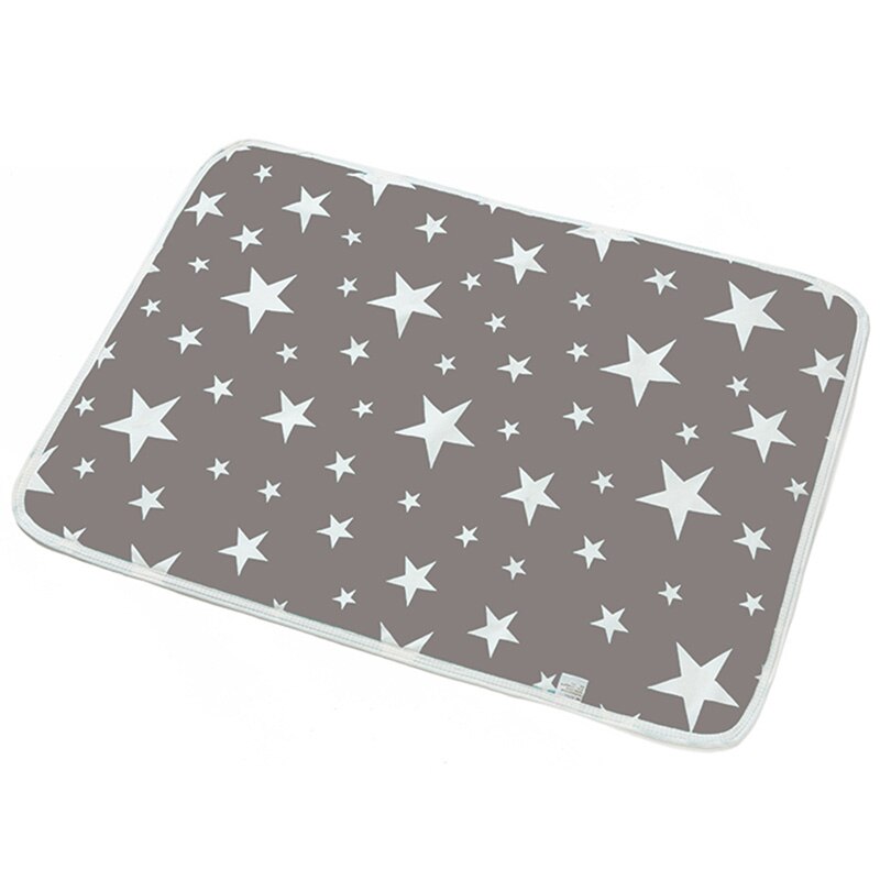 Baby Luier Aankleedkussen Katoen Ecologic Luier Veranderende Tafel Cartoon Baby Waterdichte Matras Laken Baby Verandering Mat Cover: Size 103 50x70cm