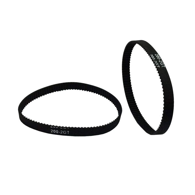 GT2 Geschlossen Schleife Zahnriemen Gummi 2GT 6mm 3D Drucker Teile 110 112 122 158 200 280 300 400 610 852mm Synchron Gürtel Teil
