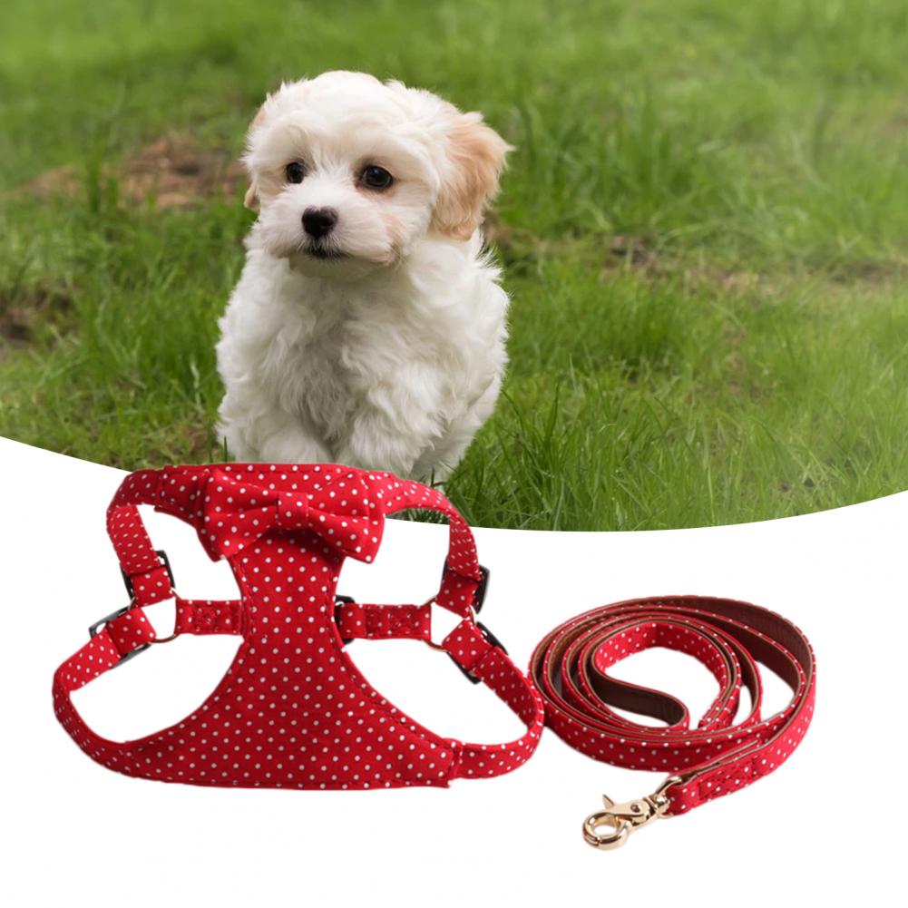 Dog Harness Unisex Puppy Harness Accessories Non-sticky Hair Cozy Dog Outdoor Vest Harness