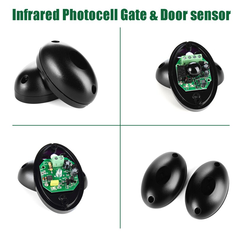 1 par beam fotoelektrisk infraröd detektor larm barriär sensor grind dörr fönster hem säkerhetssystem wholesale